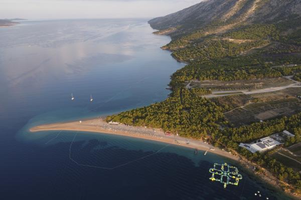 Aerial views of the Adriatic Sea